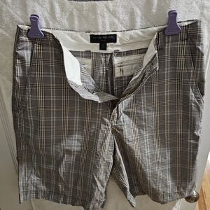 Banana Republic Plaid Shorts Size 36